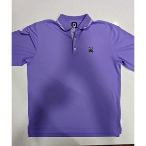 Foot Joy Lavendar Golf Polo Mens Size XL